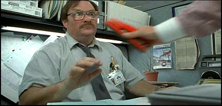 the stapler from office space